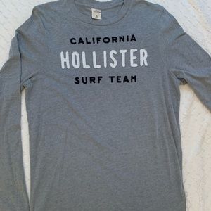 Hollister Gray Long Sleeve